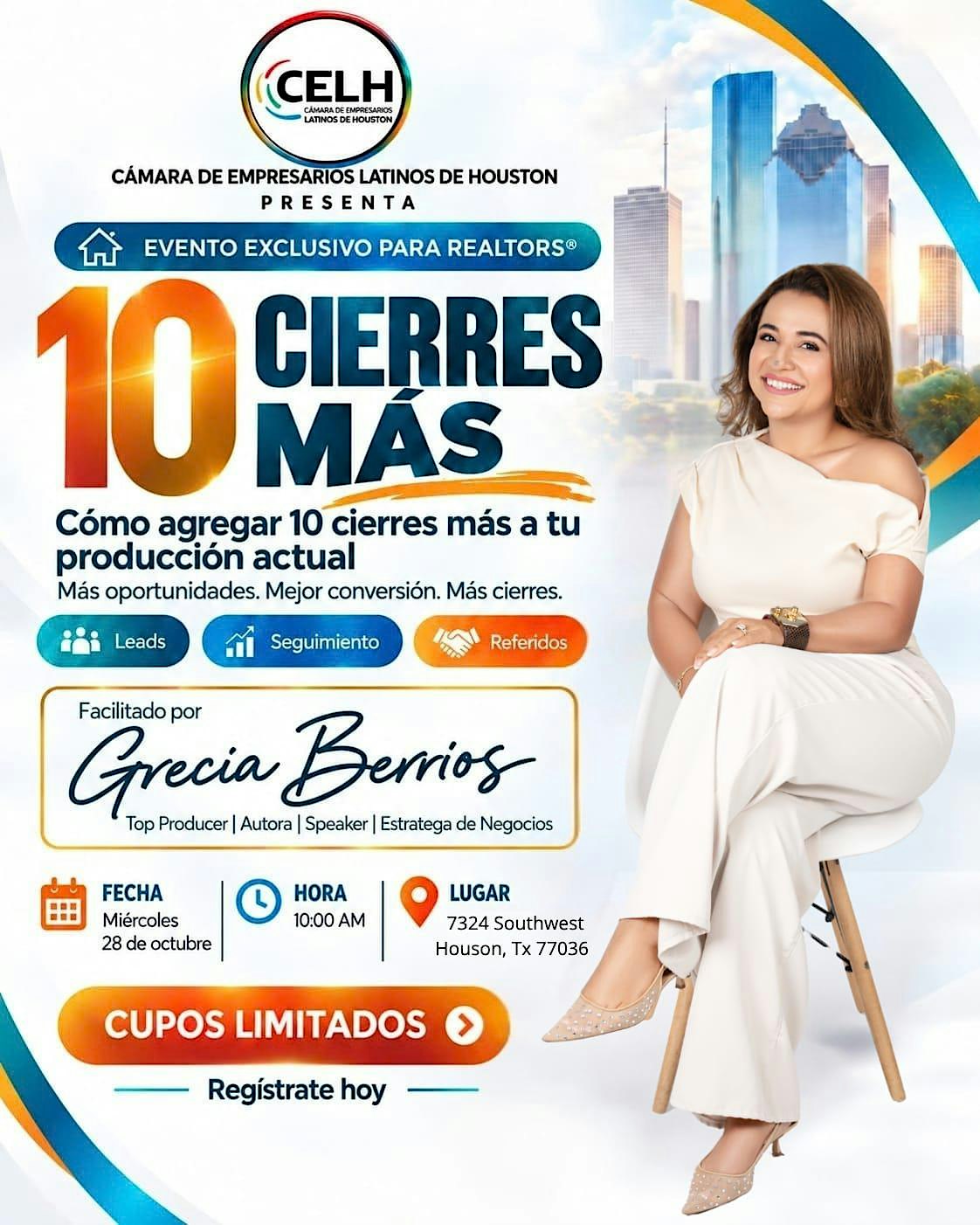 Realtors: Como con seguir 10 cierres mas en tu producción?