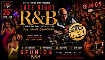 Friday at Reunion After Dark (21+)  September EDITION