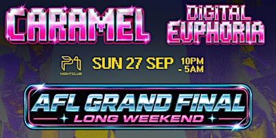 CARAMEL | 27.09.26 | LONG WEEKEND