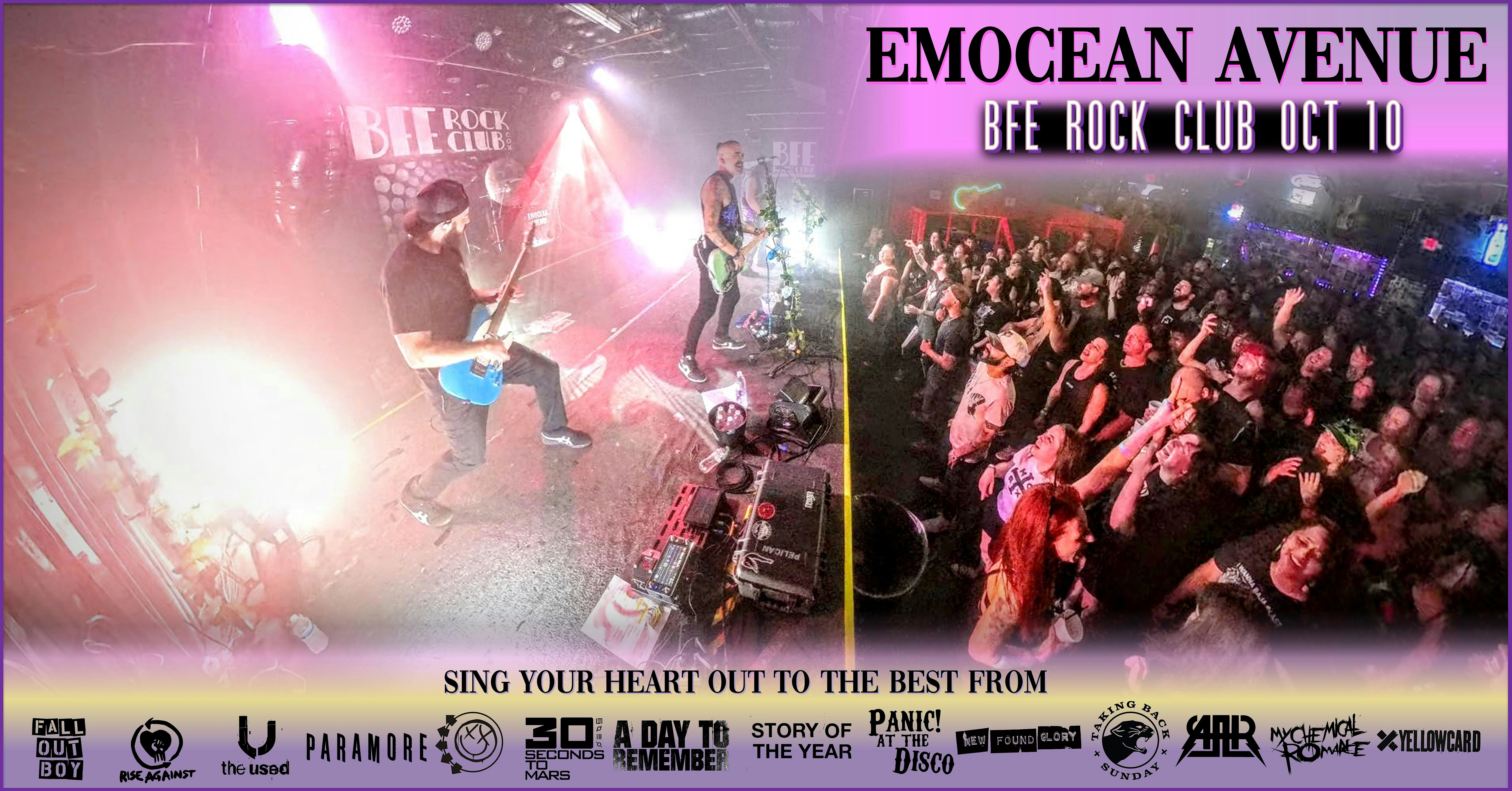 Emocean Avenue at BFE Rock Club