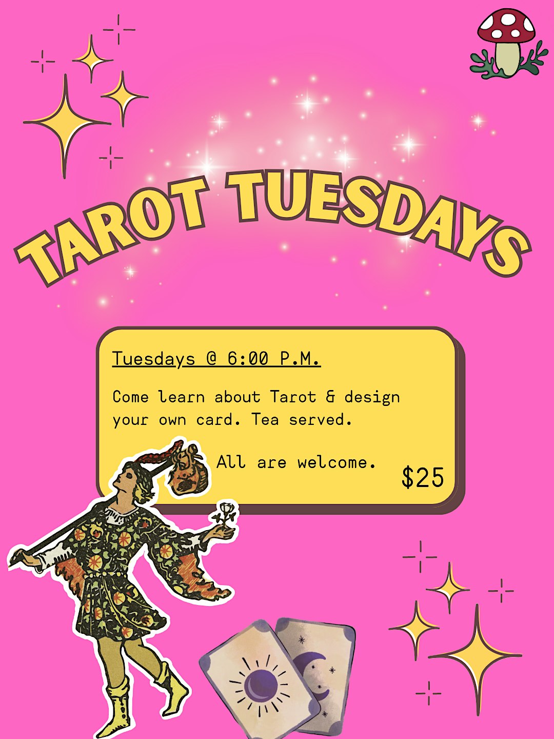 Tarot Tuesdays @ Say Hey House