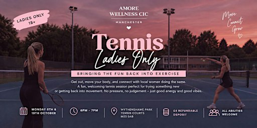 Ladies only tennis