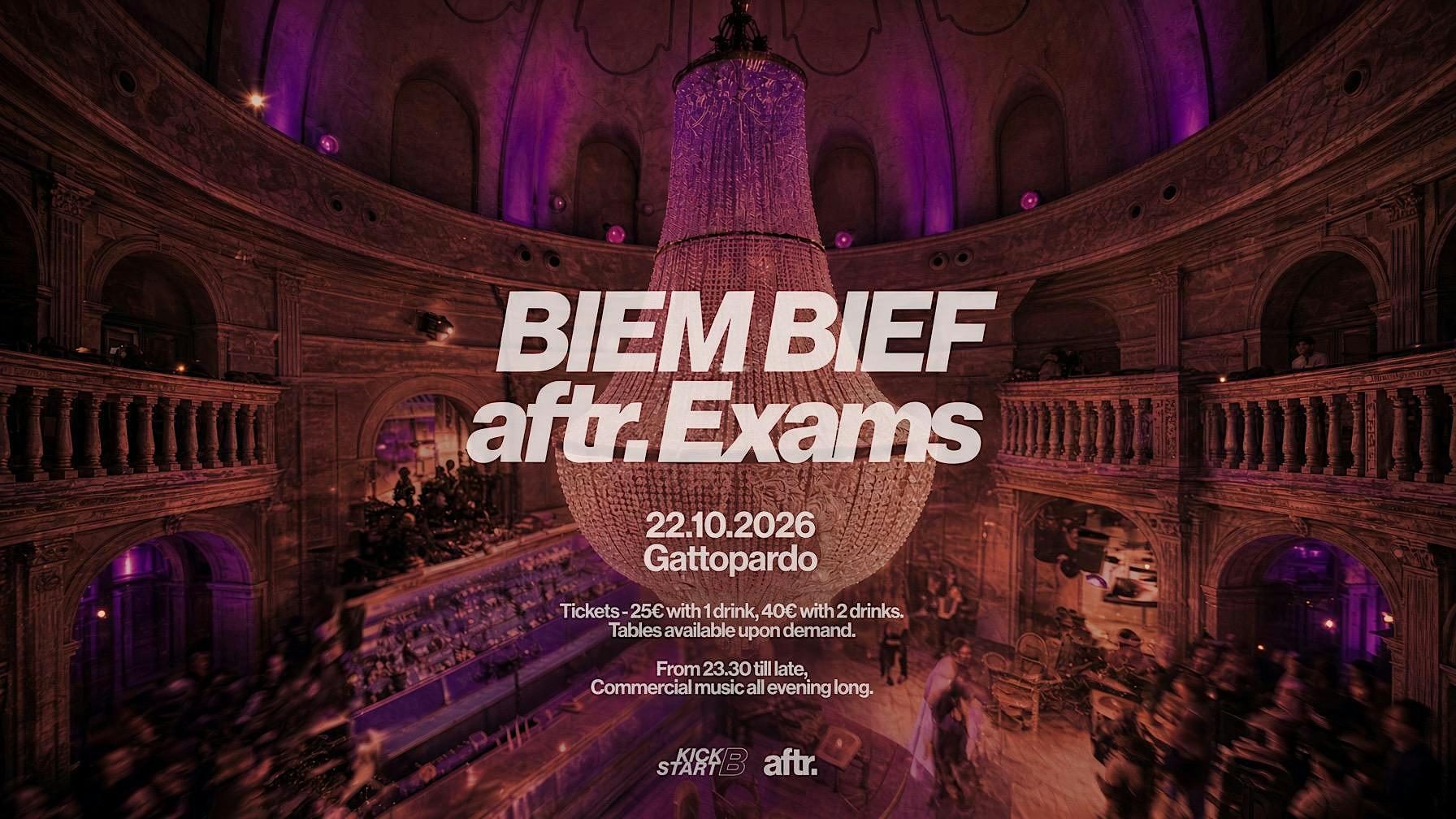 BIEF & BIEM Aftr Exams