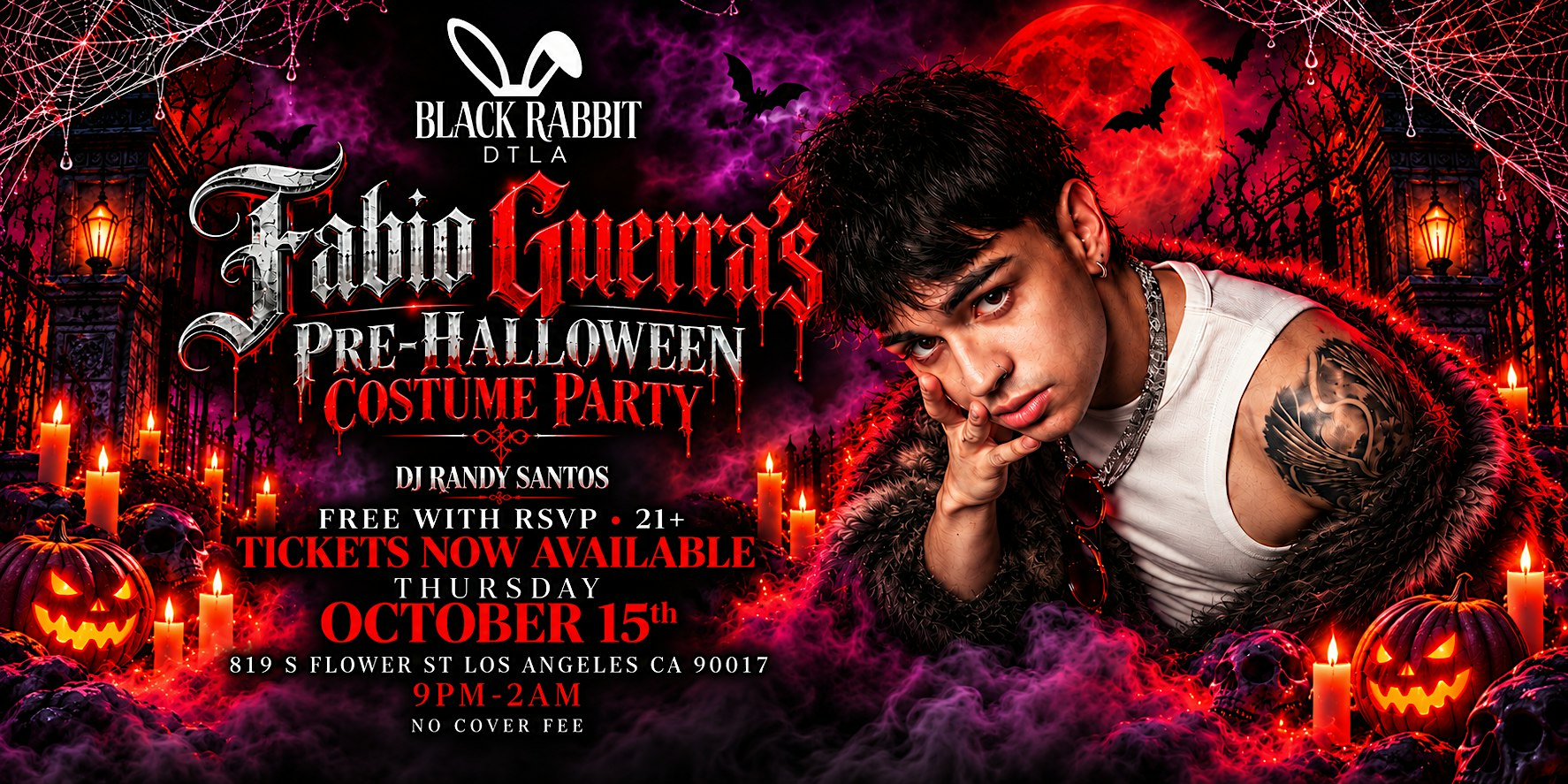 Fabio Guerra’s Pre-Halloween Costume Party
