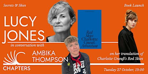 In Translation: Book Launch of Charlotte Gneuß's Red Skies at Chapters