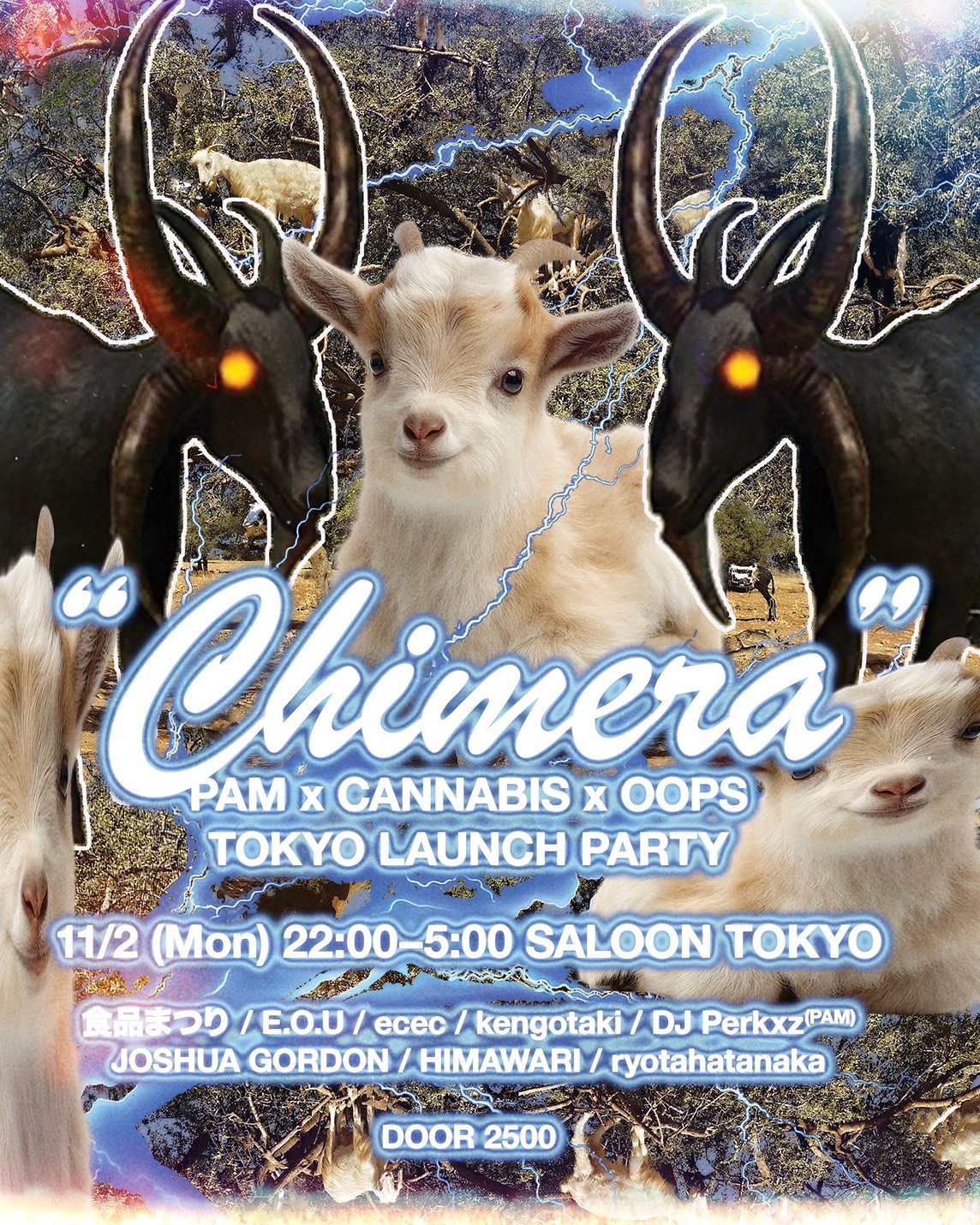 PAM x CANNABIS x OOPS TOKYO LAUNCH PARTY