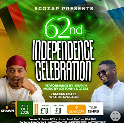 62nd Zambia' Independence Celebrations