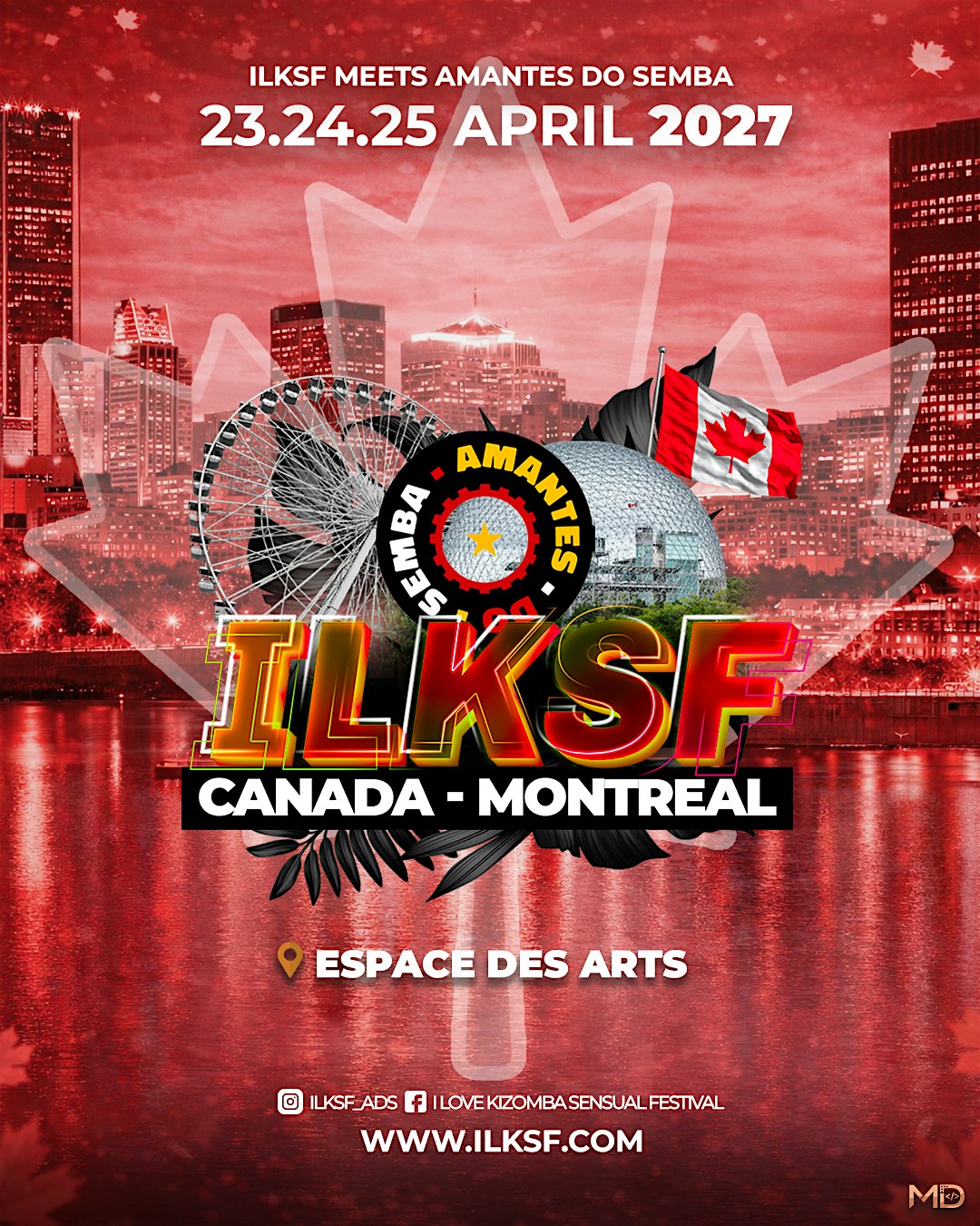 I Love Kizomba Sensual Festival Montréal 4rd Edition