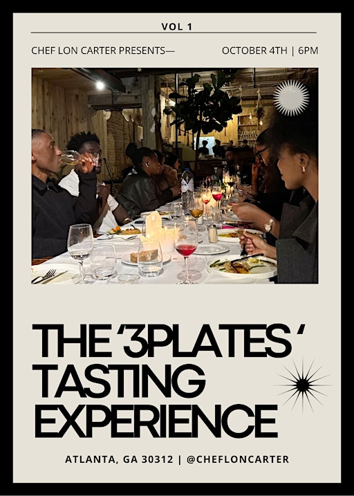 3PLATES TASTING EXPERIENCE