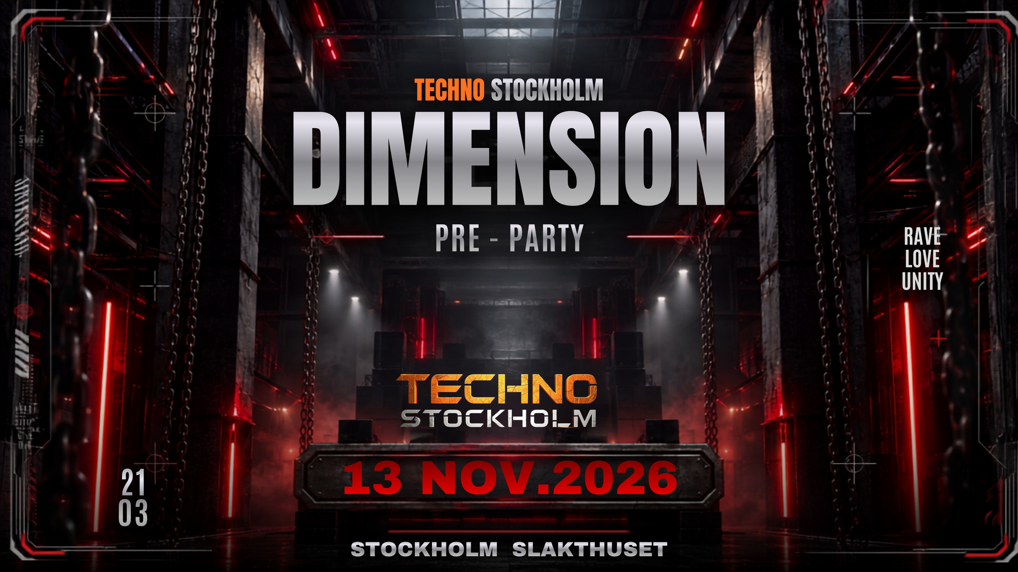 DIMENSION - PRE PARTY