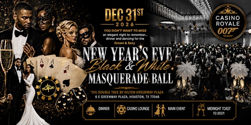 New Year's Eve 2027: Black & White Masquerade Ball