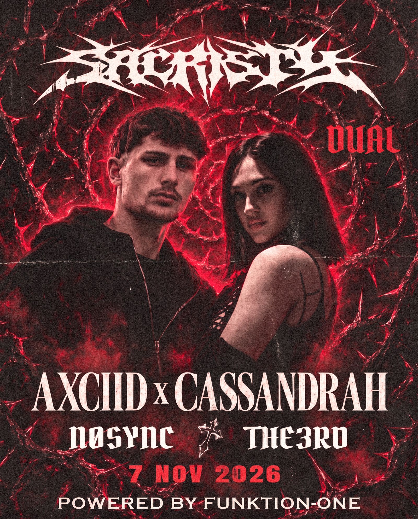 SACRISTY presents Axciid x cassandrah - Thailand Debut