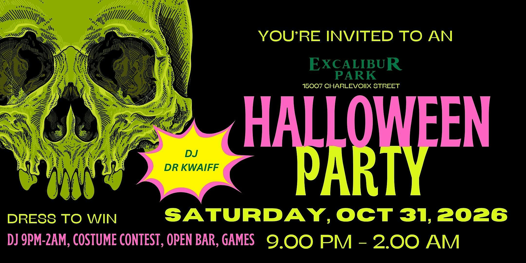 EXCALIBUR'S HALLOWEEN PARTY