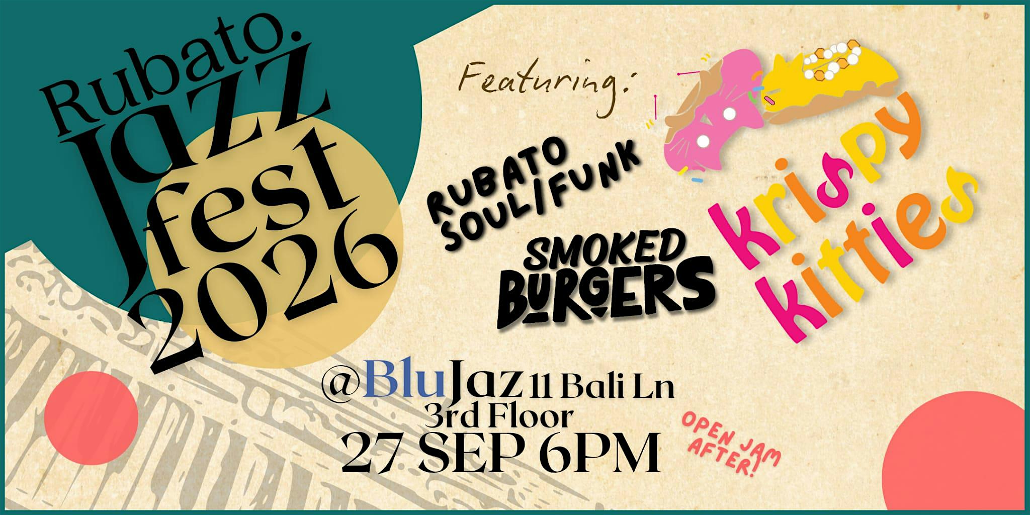 Rubato Jazz Fest 2026 @ The Jazz Loft