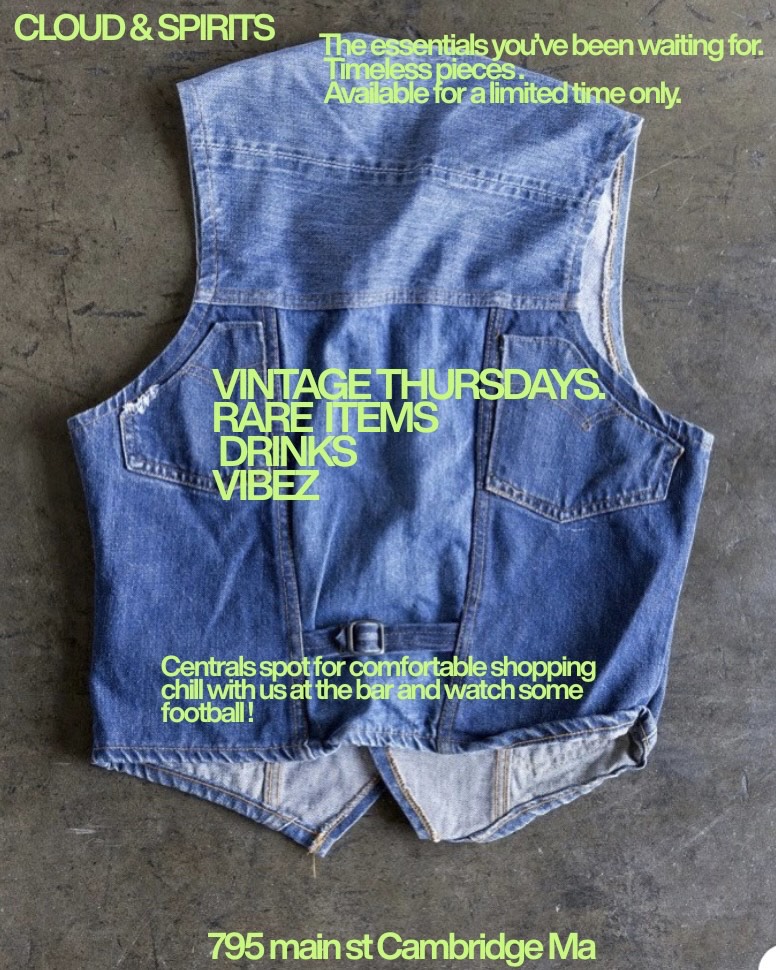 VINTAGE THURSDAYS AT CLOUD & Spirits