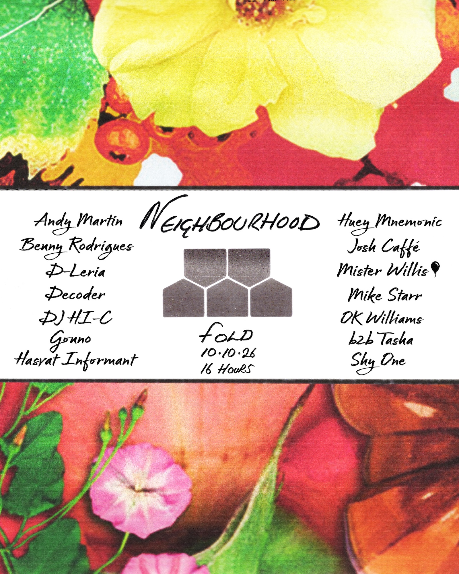Neighbourhood - Andy Martin, Benny Rodrigues, D-Leria, Decoder, Gonno, OK Williams, Shy One…