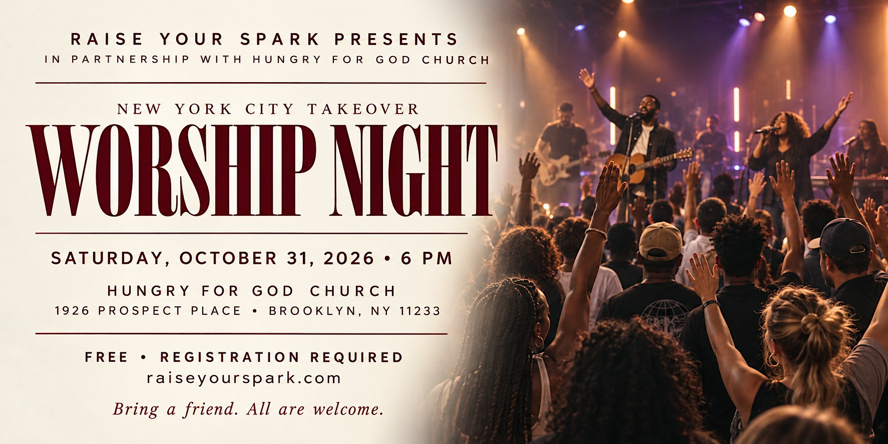 NYC Takeover: Worship Night with Yocairys & Friends