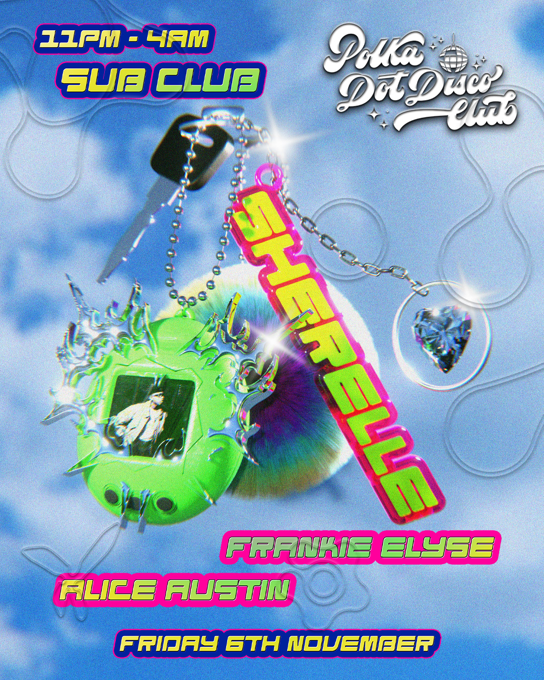 Polka Dot Disco Club invites SHERELLE ♡ Sub Club ♡
