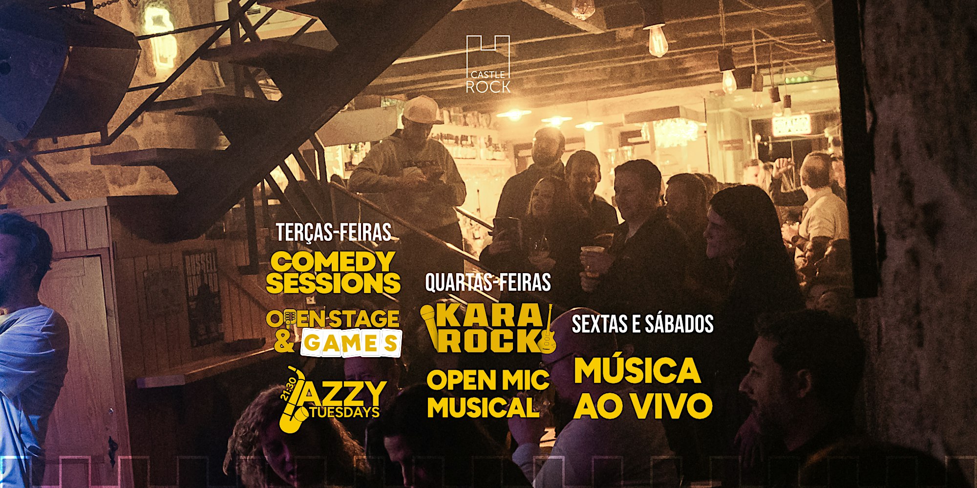 Concertos e eventos CastleRock - Pub & Hotel, Porto