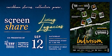 Screen Share | Living Legacies