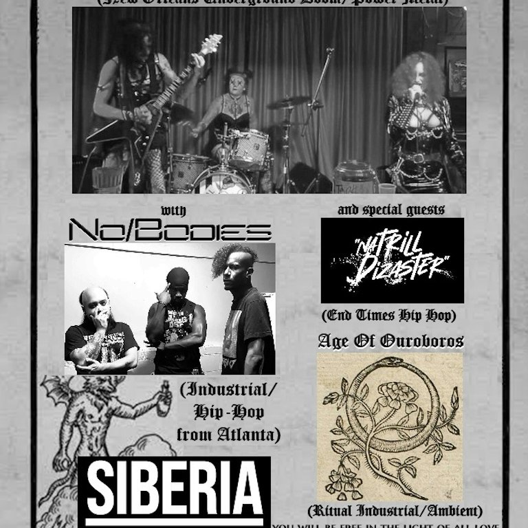 Stripper Funeral with Natrill Disaster, No/Bones, and Age Of Ouroboros 