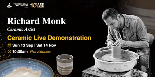 2026 Art Salon Live Demo by Potter Richard Monk