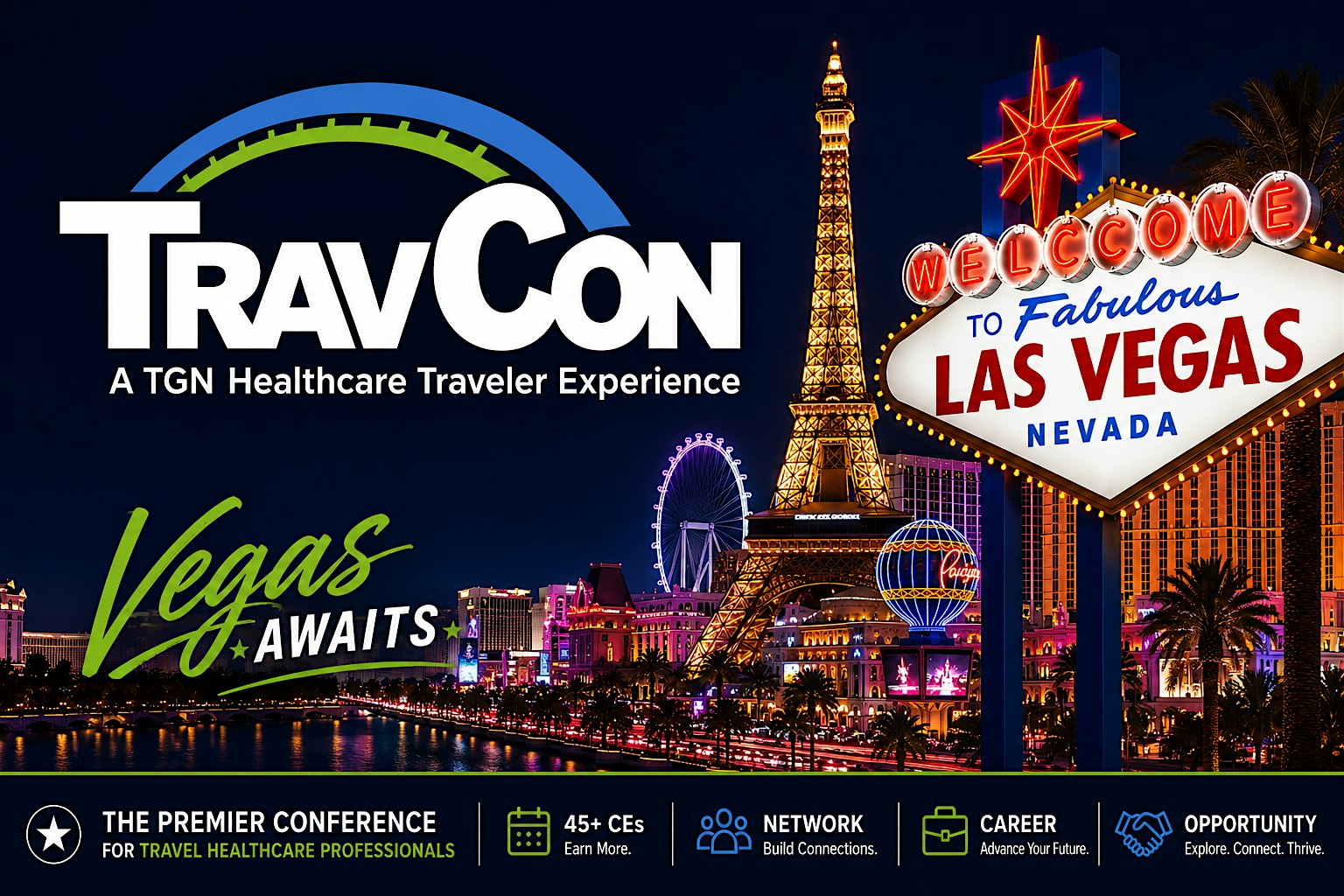 Nurse Blake @ TravCon - Healthcare Traveler Conference in Vegas