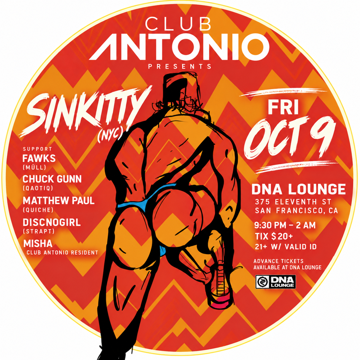 Club Antonio presents SINKITTY