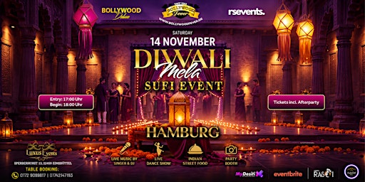 Diwali Festival with Sufi Night In Hamburg