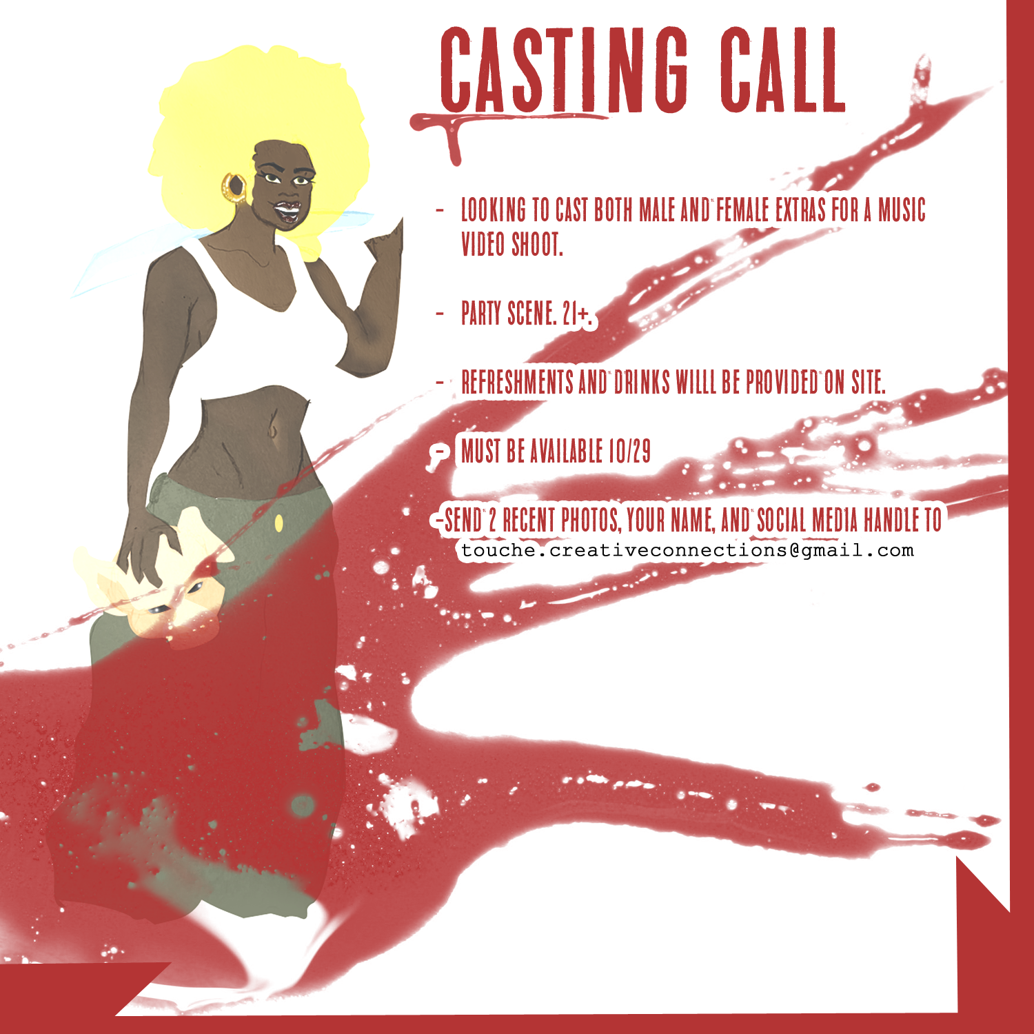 MUSIC VIDEO CASTING CALL