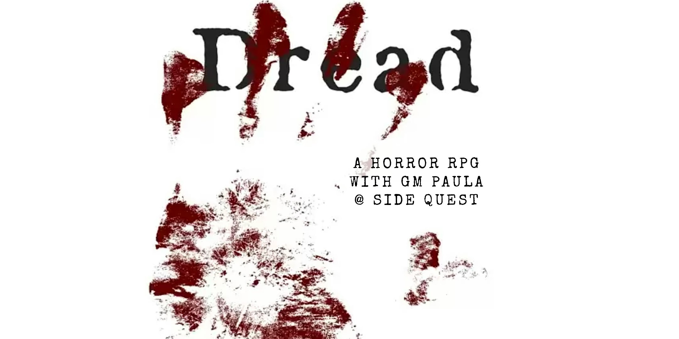 RPG Game Night, "Dread" w/ Paula at SQBG