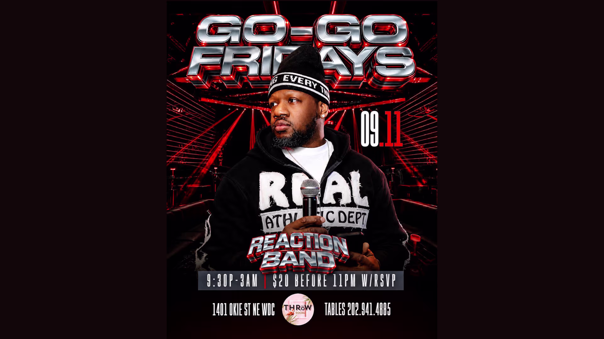 Go-Go Fridays | Reaction Band
