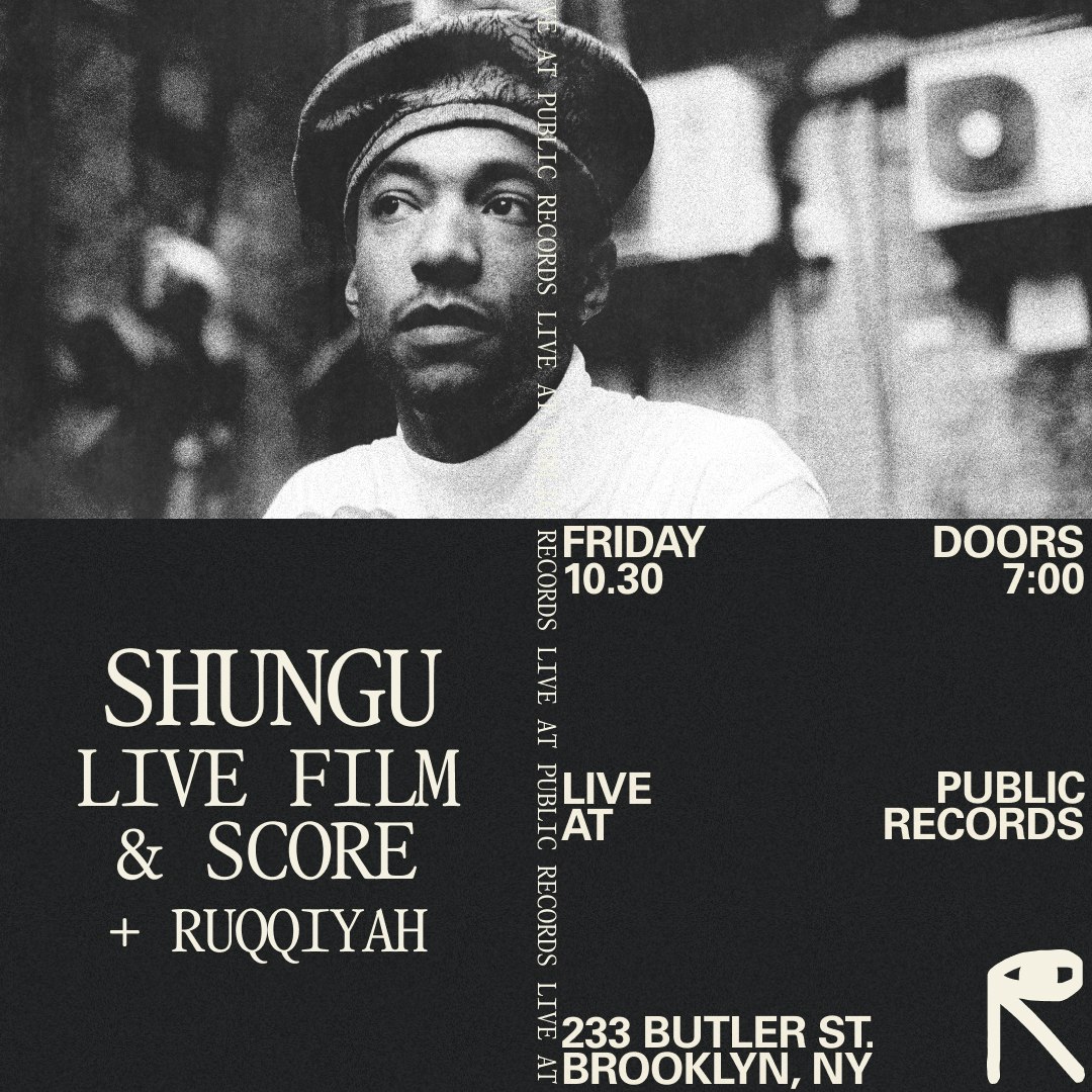 Shungu - FAITH IN THE UNKNOWN Live Film & Score, Ruqqiyah