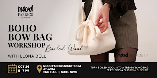 Boho Bag Workshop - Boiled Wool