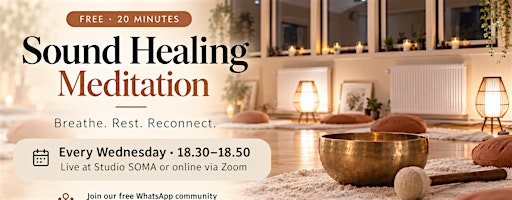 FREE weekly Sound Healing Meditation
