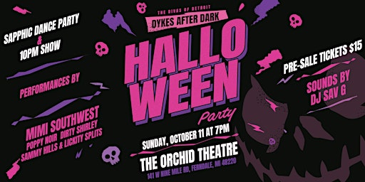 Dykes After Dark! | Sapphic Halloween Party
