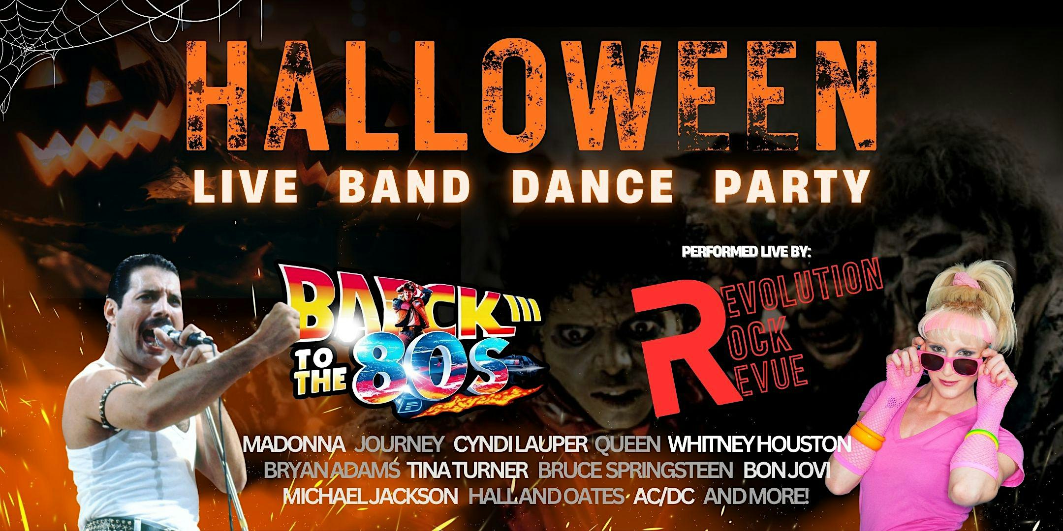 Revolution Rock Revue: 80s Halloween Dance Party!