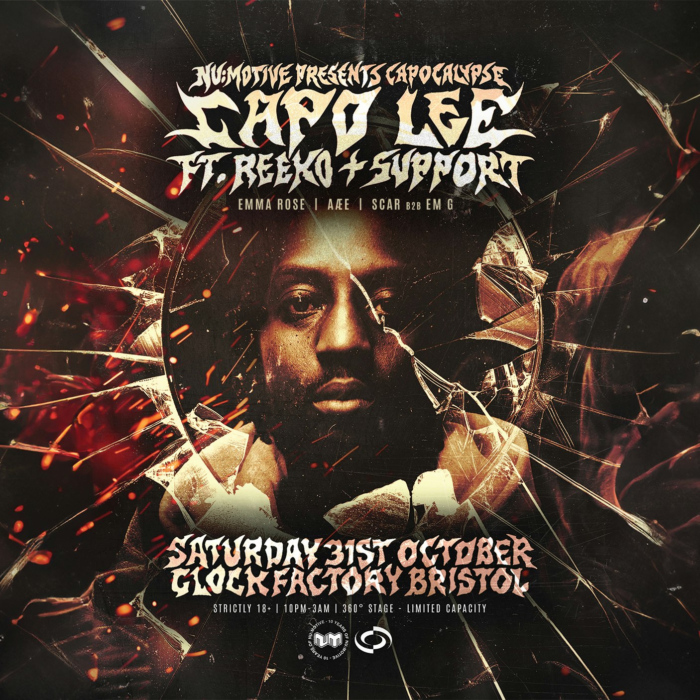 Capocalypse: Capo Lee [Live 360°] + Reek0 & Support