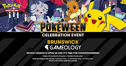 POKEMON - Pokeween 2026 - Gameology BRUNSWICK - 25/10/2026