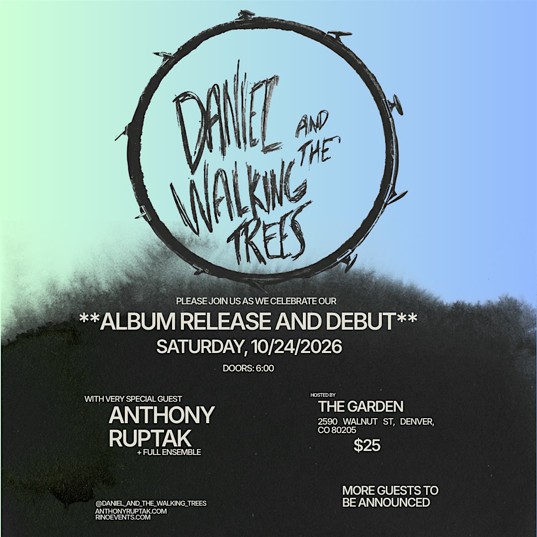 Daniel And The Walking Trees 'Album Release and Debut'