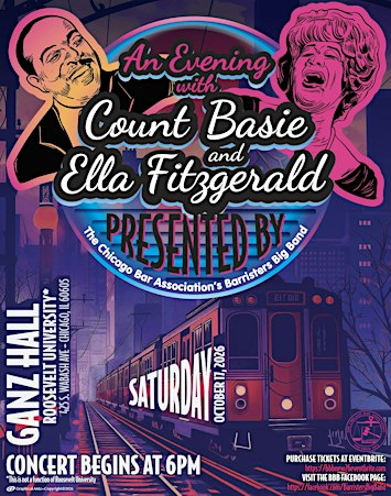 The Barristers Big Band: "An Evening with Count Basie & Ella Fitzgerald"