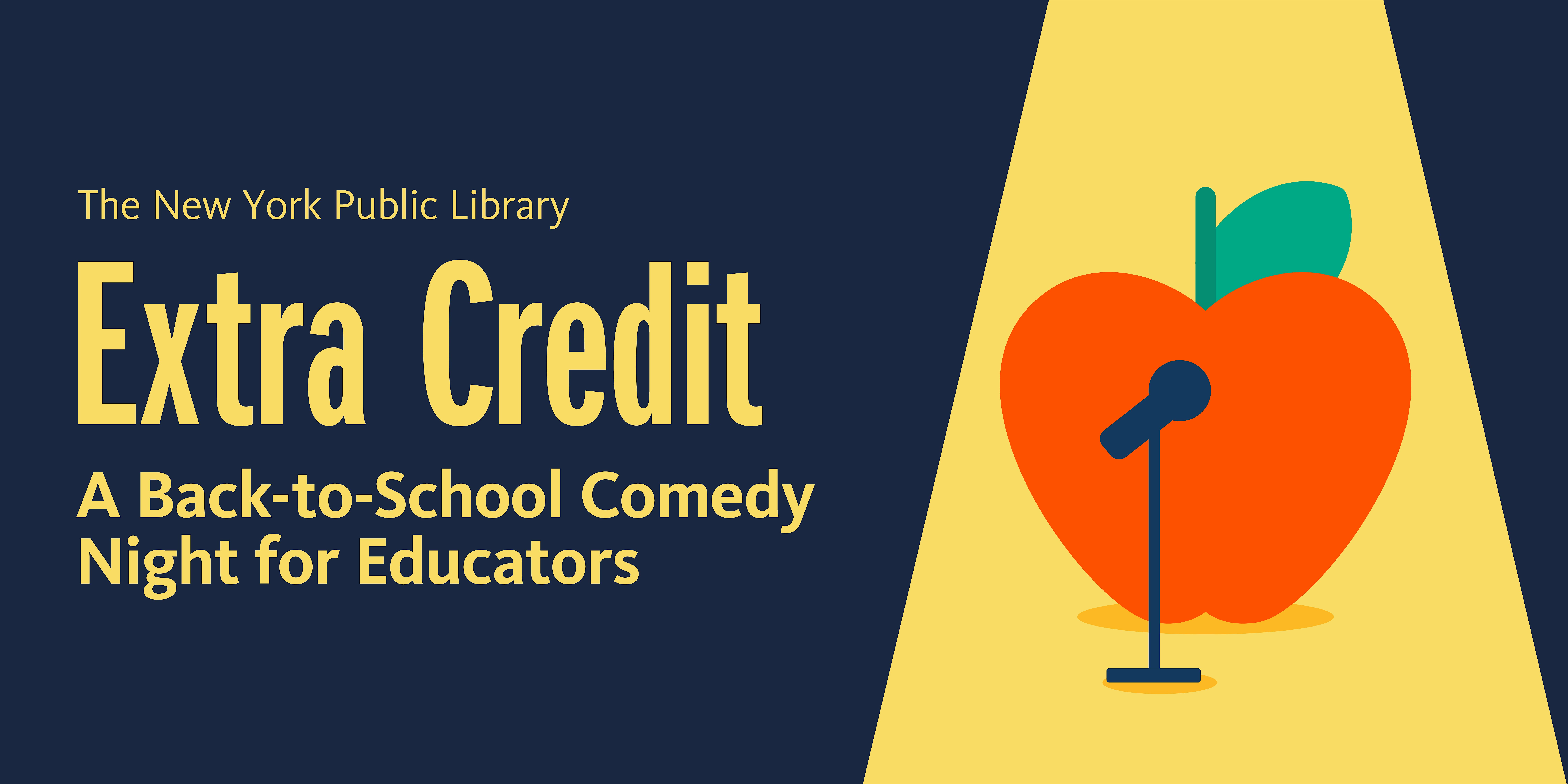 Extra Credit: Educator Comedy Night