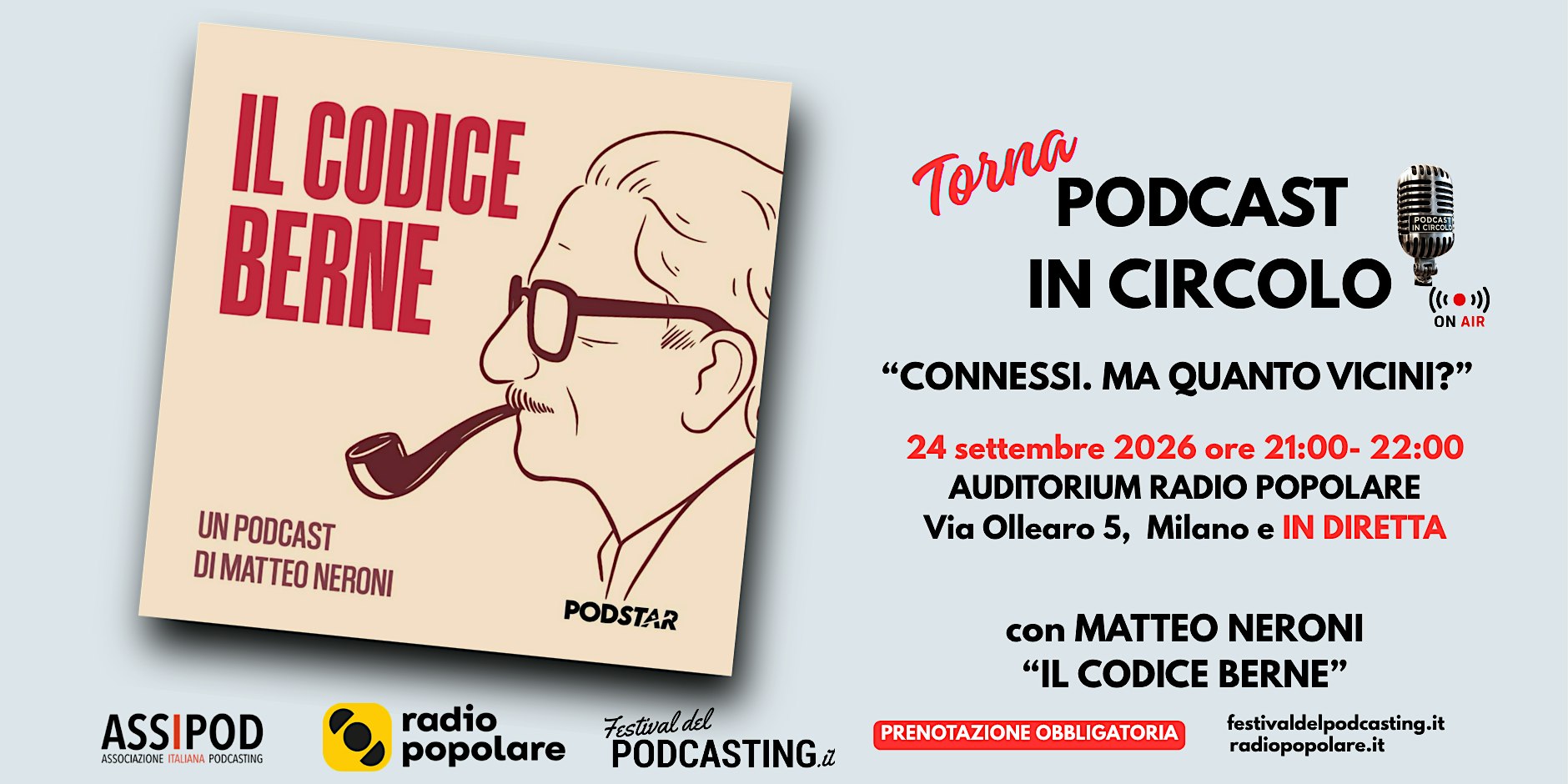 Podcast in Circolo: “CONNESSI. MA QUANTO VICINI?”