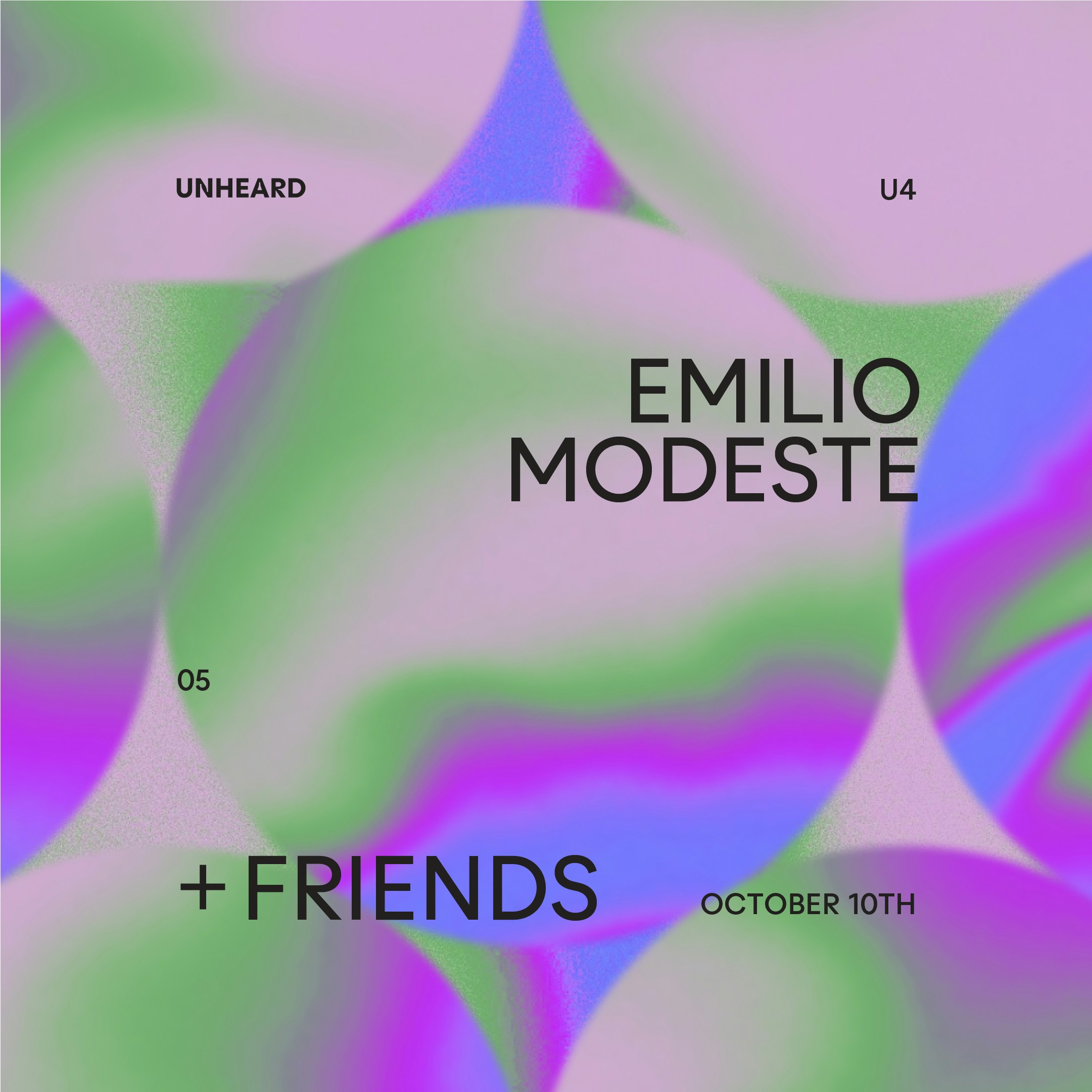 Unheard: Emilio Modeste & Friends