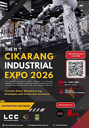 The 11th CIKARANG INDUSTRIAL EXPO (CIE 2026)