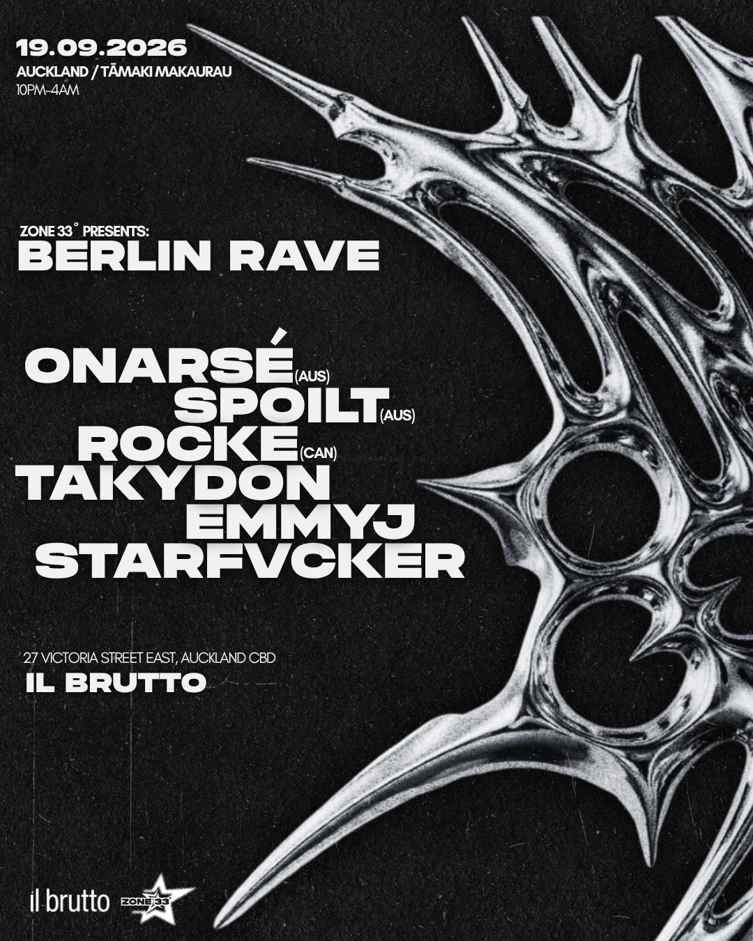 ZONE 33 PRESENTS: BERLIN RAVE