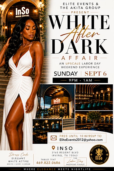 White After Dark Affair @ INSO Las Colinas