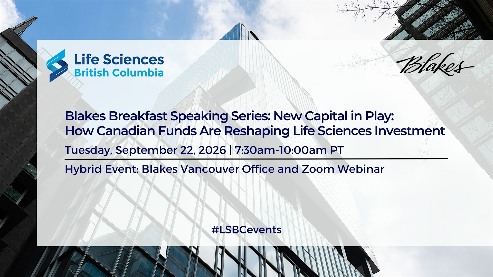 Blakes Breakfast Speaking Series