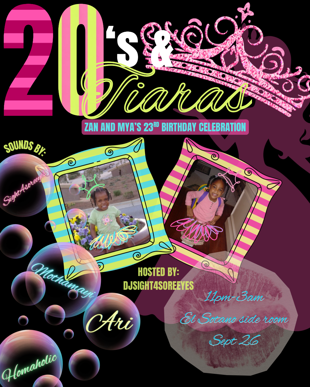 20’s & Tiaras