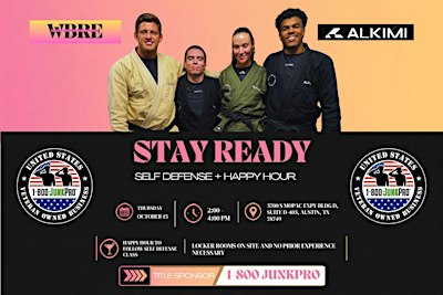 Stay Ready: A WBRE Self-Defense Class + Happy Hour